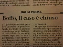 Boffo, dietrofront di Feltri: &#39;&#39;Caso chiuso&#39;&#39;