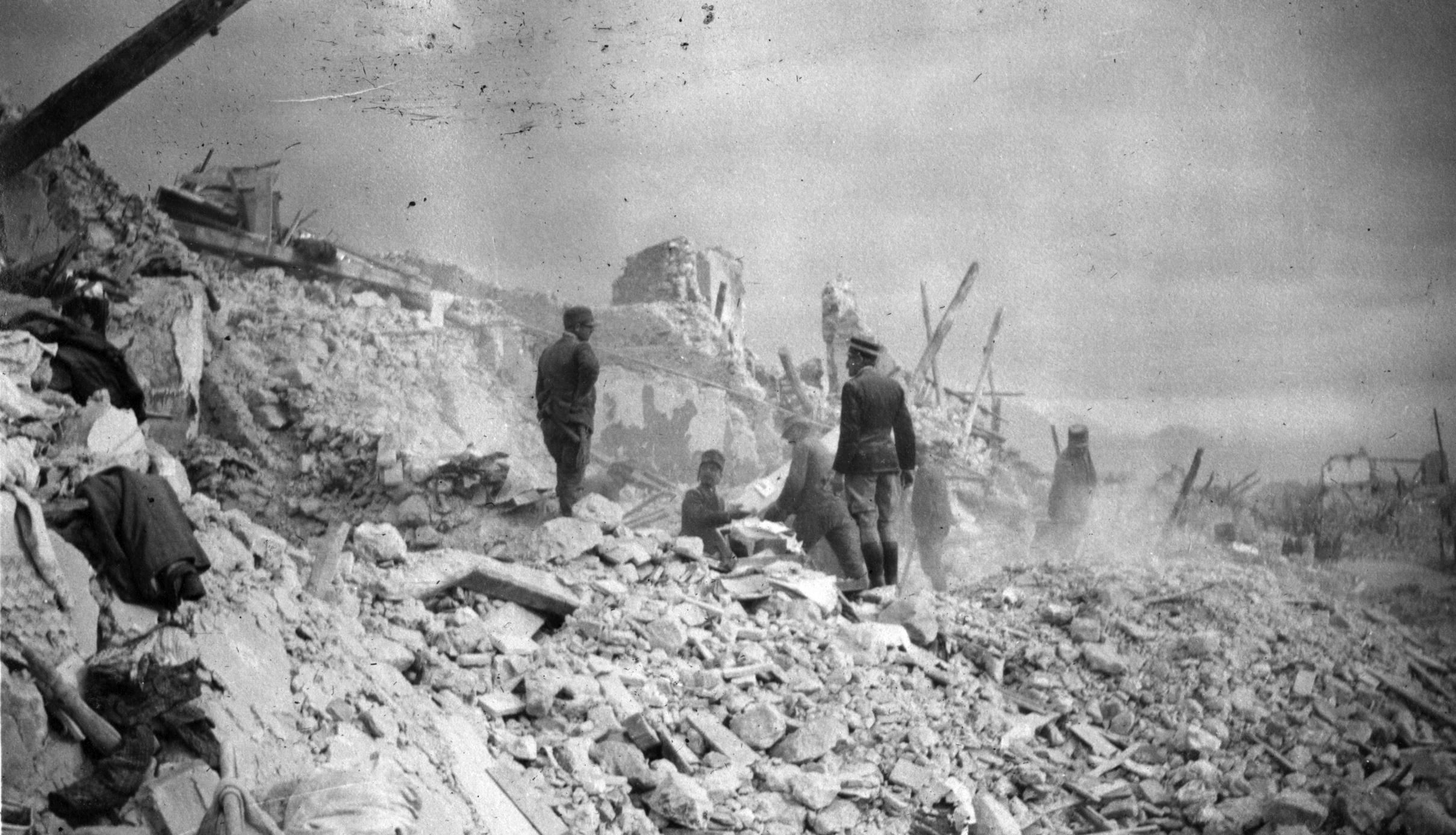 100 Anni Fa Il Terremoto Della Marsica Le Foto Storiche Di Un Sisma